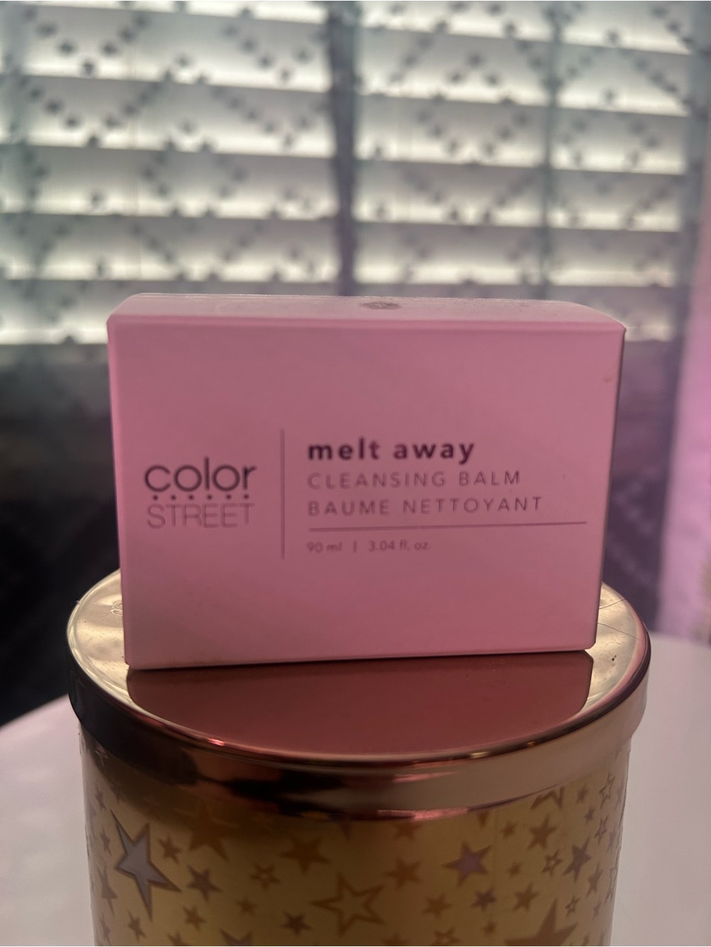 Color Street Melt Away Cleansing Balm — Pink